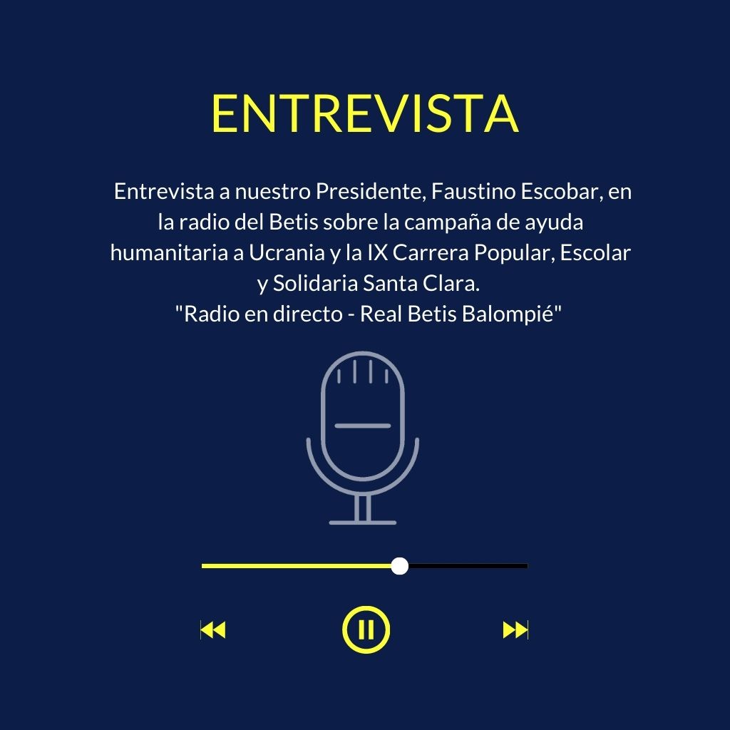 Entrevista IX Carrera en Radio Betis